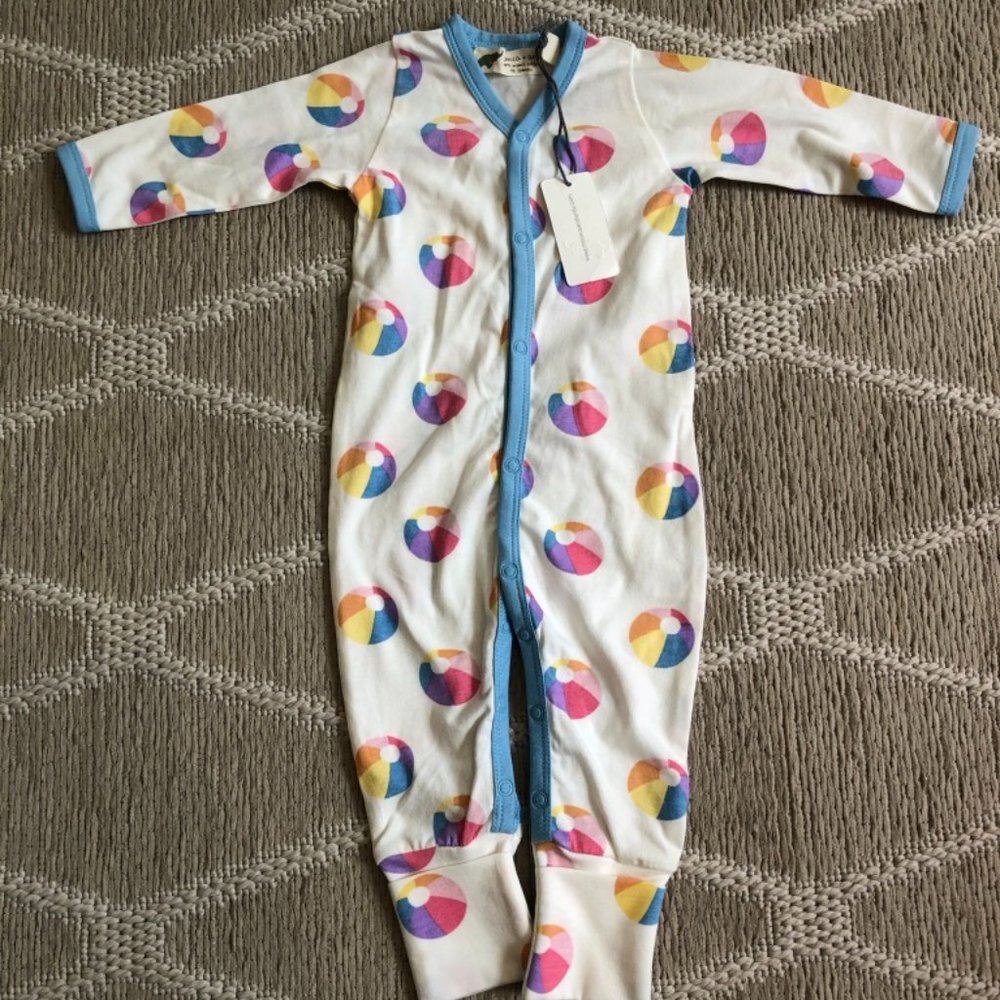 Monica + Andy On-the-Go One Piece Beach Ball Print